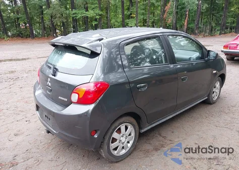 2014 Mitsubishi Mirage De из США, поврежденный, VIN ML32A3HJ8EH002465